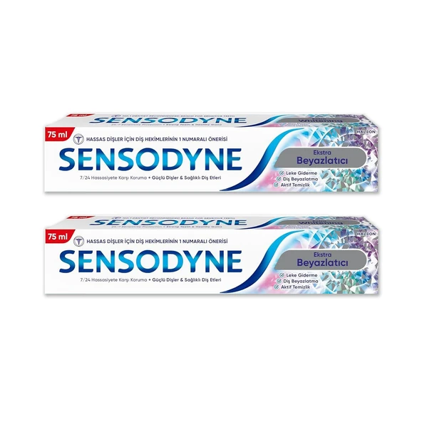 Sensodyne Diş Macunu 75 ml Extra Beyazlatıcı x 2 Adet ürün görseli 1