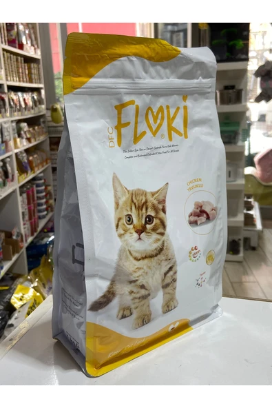 Floki Yavru Kedi Maması Tavuklu (1 Kg) ürün görseli 1