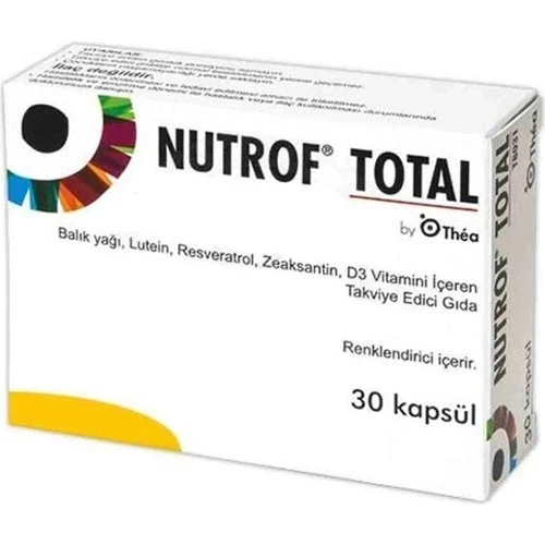 THEA Nutrof Total Takviye Edici Gıda 30 Kapsül ürün görseli 1