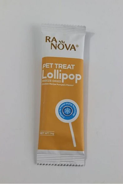 RANOVA Balkabaklı ve Tavuklu Kedi Lolipopu ürün görseli 1