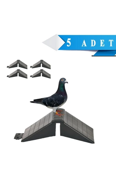 Endiket Plastik Tünek Güvercin Bekar Tüneği Plastik Kuş Pigeon Kümes Malzemeleri Ekipman (5 ADET) ürün görseli 1