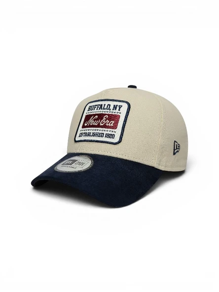 New Era   NE PATCH SUEDE EFRAME NEWERA  LTCNVY Uniseks Bej Şapka - 60771797 ürün görseli 1