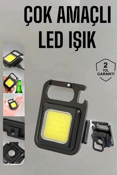 Kamp Işığı Çok Fonksiyonlu Taşınabilir Anahtarlık Kapak Açma Manyetik Özelliği P205215S9579 ürün görseli 1