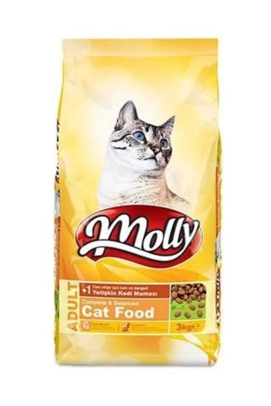 Molly Tavuklu Yetişkin Kedi Maması 2 Kg ürün görseli 1