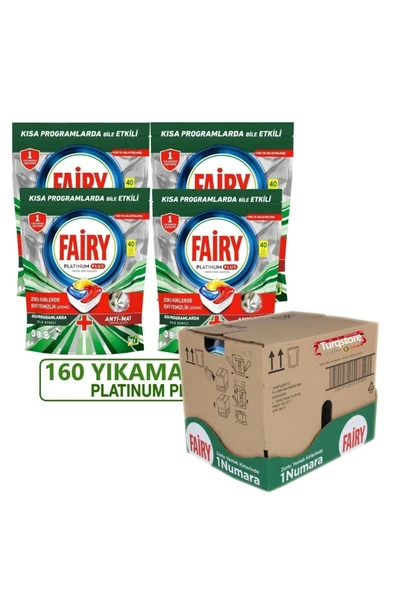 160 Tablet (4x40) Platinum Plus Hiper Ekonomi (Kısa Program ile elektrikten tasarruf) ürün görseli 1