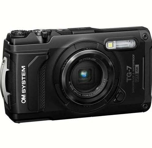 Olympus Tough TG-7 Fotoğraf Makinesi (Siyah) ürün görseli 1