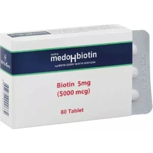 Medohbiotin 5 mg 60 Tablet - Eski Ambalaj ürün görseli 1