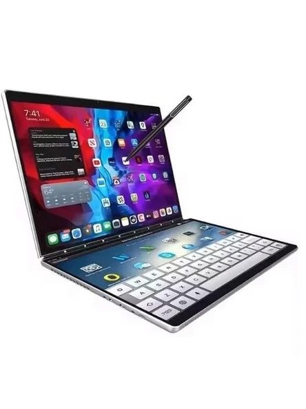 Yasomi Dual-Tech DS135S Çift Ekran Alder Lake N100 16 GB 2 TB SSD 13.5" W10 Dizüstü Bilgisayar ürün görseli 1