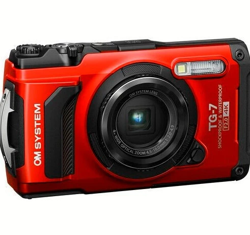 Olympus Tough TG-7 Fotoğraf Makinesi (Kırmızı) ürün görseli 1