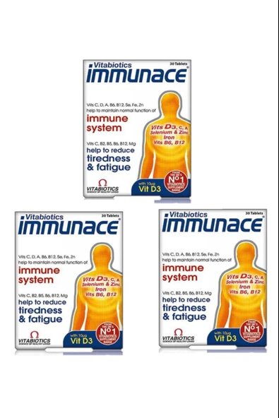 Immunace 30 Tablet 3 Adet ürün görseli 1