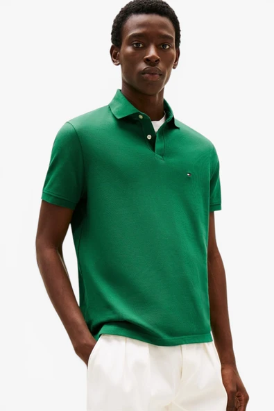 Tommy Hilfiger   1985 REGULAR POLO Erkek Yeşil T-Shirt - MW0MW17770 ürün görseli 1