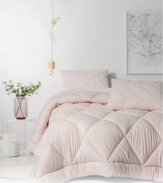 Cotton Box Softwash Çift Kişilik Yorgan Seti Pembe 180x200 Lastikli Çarşaf ürün görseli 1
