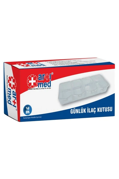 ARTIMED GÜNLÜK İLAÇ KUTUSU ürün görseli 1