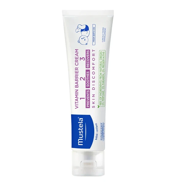 MUSTELA VİTAMİN BARRİER 1-2-3 CREAM 100ML ürün görseli 1