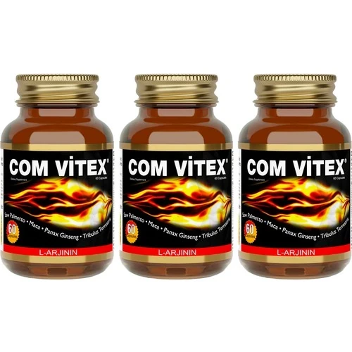 Com Vitex 60 Kapsül 3'lü Paket ürün görseli 1