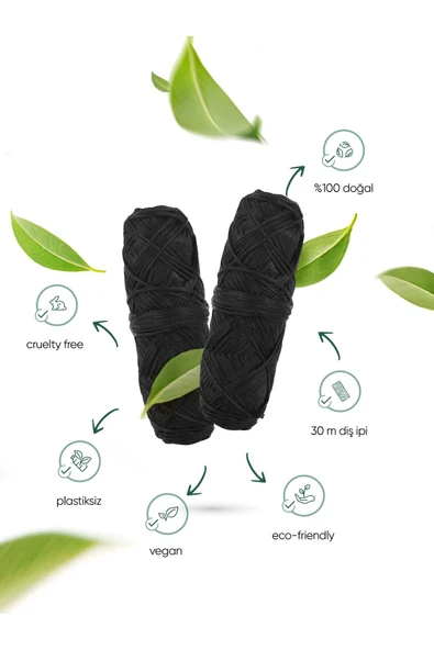 T-Brush Activated Charcoal Diş İpi Refill 30 m - Resim 2