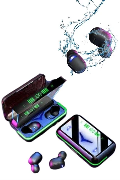 Extra Bass Kablosuz Kulaklık Işıklı Bluetooth Kulaklık Powerbank Özellikli ürün görseli 1