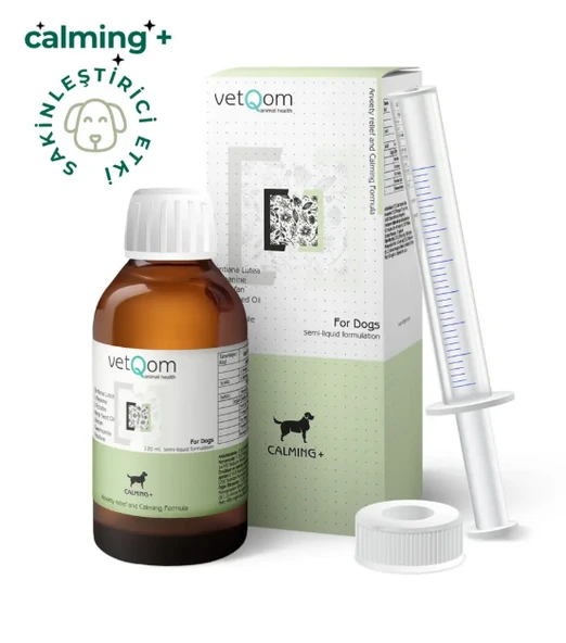 Vetqom Calming Köpek Sakinleştirici Damla 120 ml - Korku, Havlama ve Stres Önleyici ürün görseli 1