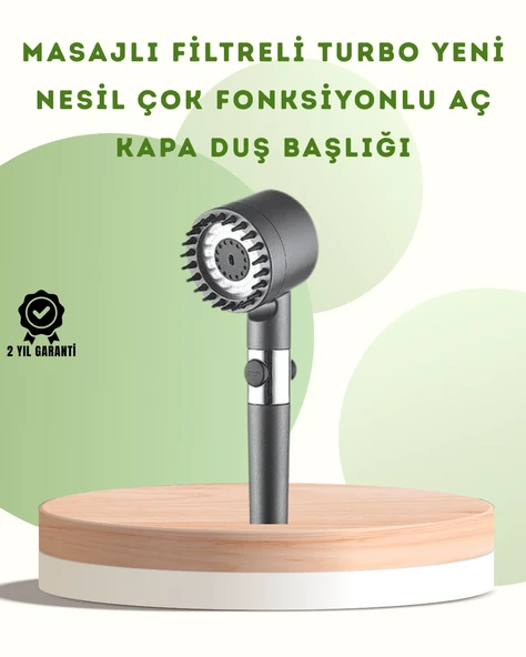 Banyo İçin Filtreli Duş Başlığı Pratik Kullanım ürün görseli 1