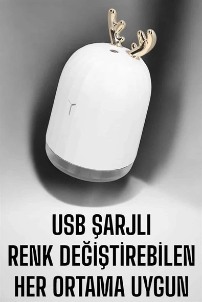 Aromaterapi Hava Temizleyici Buhar Makinesi Taşınabilir Şarjlı ürün görseli 1