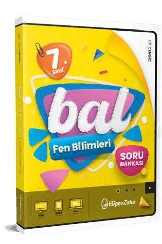 Hiperzeka 7.Sınıf Bal Fen Bilimleri Soru Bankası ürün görseli 1