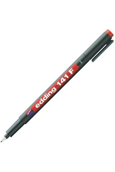 Edding E-141F Ohp-Marker Permanent Kırmızı Kod: Ed14102 ürün görseli 1