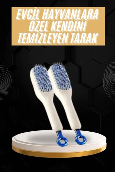 Kolay Temizlenen Fırçası Evcil Hayvanlara Özel Tüy Temizleme ürün görseli 1