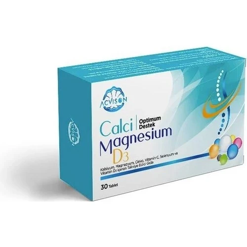 Acvison Calcimagnesium D3 30 Tablet ürün görseli 1