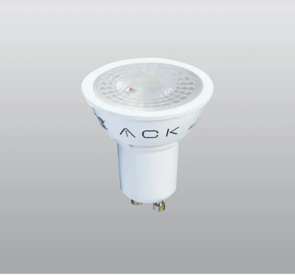 ACK LED AMPUL (GU10) 7W 4000K - Resim 2