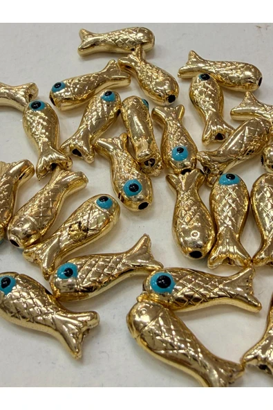 gemsartdeco AZİM BAŞARI VE REFAH SEMBOLÜ KOİ BALIK GOLD 1 ADET ürün görseli 1