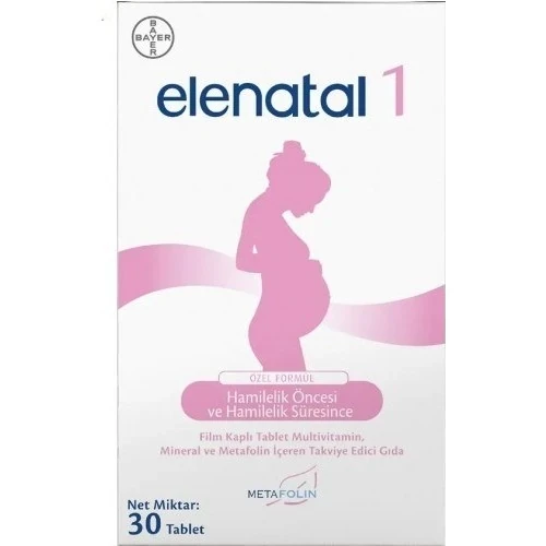 Elenatal 1 30 Tablet ürün görseli 1