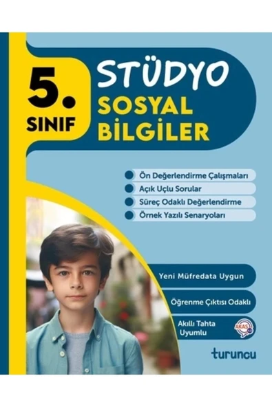 Turuncu 5.Sınıf Stüdyo Sosyal Bilgiler ürün görseli 1