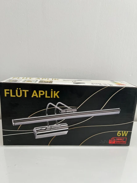 FÜLÜT APLİK KROM KASA 6W ürün görseli 1