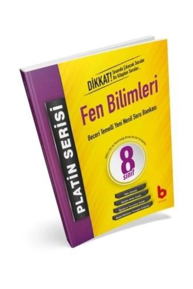 Basamak 8.Sınıf Fen Bilimleri Yeni Nesil Platin Soru Bankası-Kampanyalı ürün görseli 1