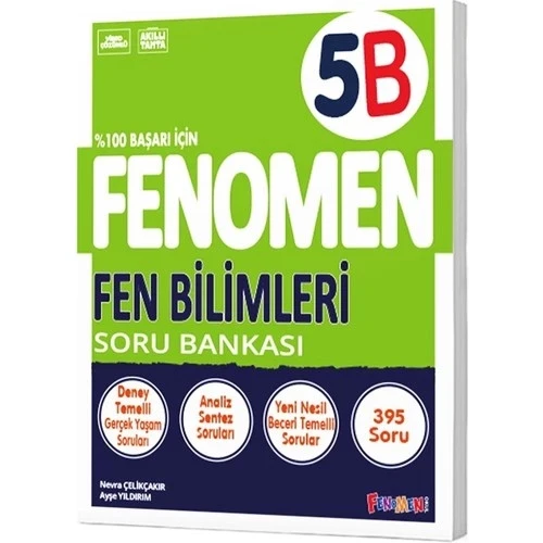 Fenomen 5.Sınıf Fen Bilimleri Soru Bankası ürün görseli 1