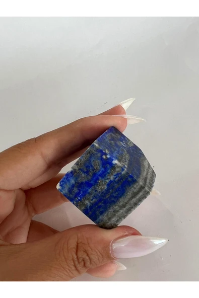 gemsartdeco LAPİS LAZULİ KÜP OBJE ürün görseli 1