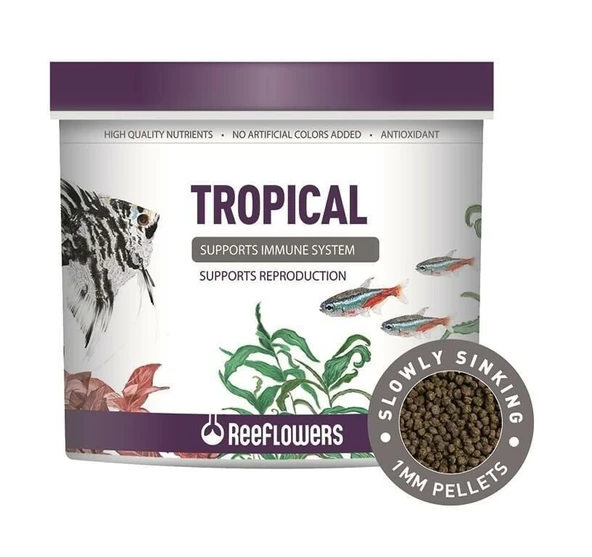 Reeflowers Tropical Pellet 1.0 mm 500 Ml ürün görseli 1