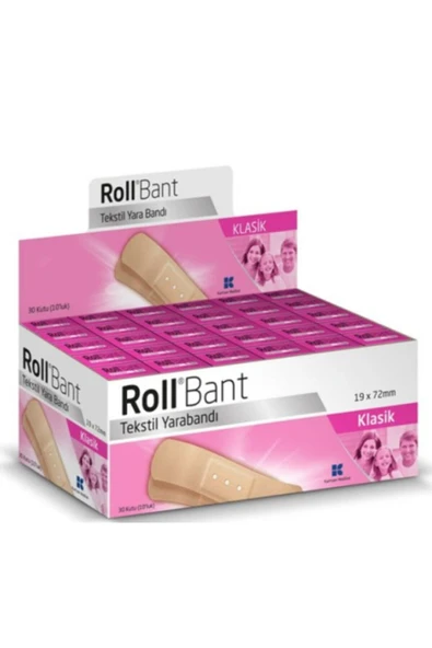 Roll Yara Bandı 30'lu Kutu ürün görseli 1