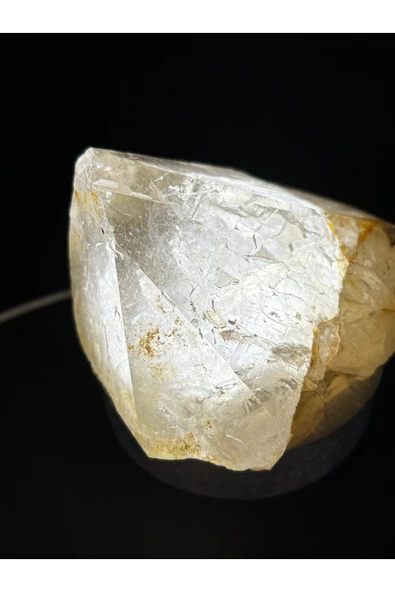 gemsartdeco Kristal Kuvars Doğaltaş huzur lambası ürün görseli 1