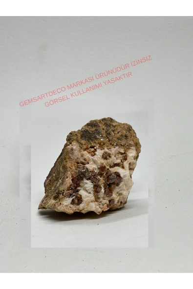 gemsartdeco KOLEKSİYONLUK VANADİNİT DOĞALTAŞ ürün görseli 1