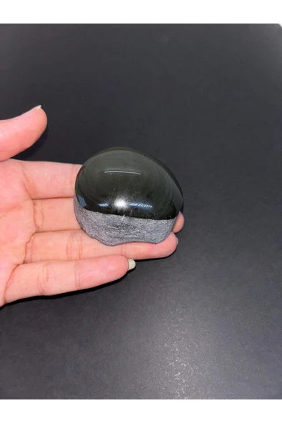 gemsartdeco GÖZ OBSİDYEN YEŞİL S BOY - Resim 5