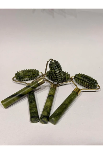 gemsartdeco Yeşim Doğaltaş Özel Tırtıklı Roller ürün görseli 1