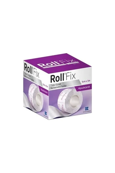 Fix Elastik Sabitleme Bandı Hipoalerjenik Flaster 5 Cm X 5 M 4 Kutu ürün görseli 1