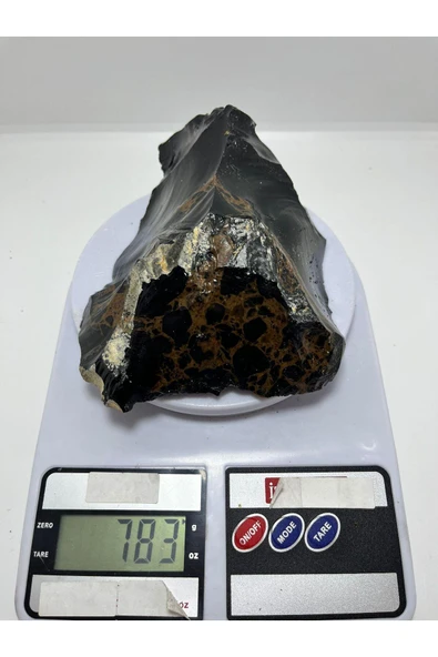 gemsartdeco Obsidyen Duygu Taşı Doğaltaş Kütle ürün görseli 1