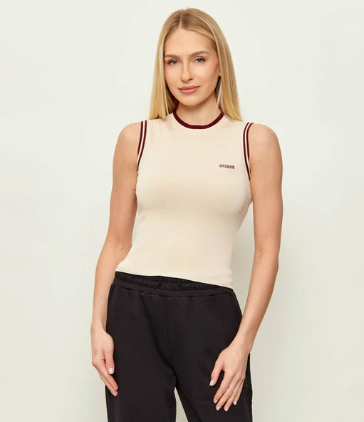 Guess V6GR02Z0723 Gabry Cn Sl Top Kadın Sweatshirt ürün görseli 1