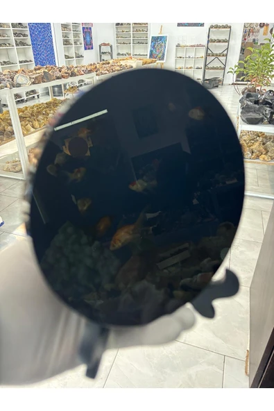 gemsartdeco Obsidyen Ayna Özel Tasarım - Resim 6