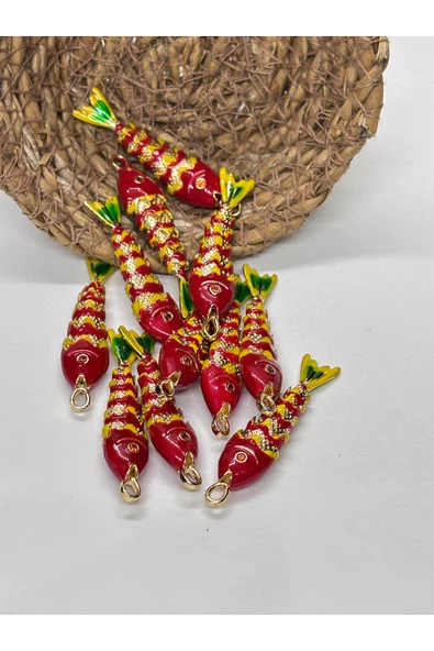 gemsartdeco Koi Balık Şans Başarı Fengshui Kolye Ucu Charm ürün görseli 1