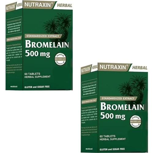 Nutraxin Bromelain 500 mg 60 Tablet 2 ADET ürün görseli 1
