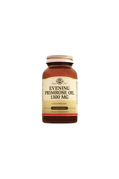 Solgar Evening Primrose 1300 mg 30 Kapsül ürün görseli 1