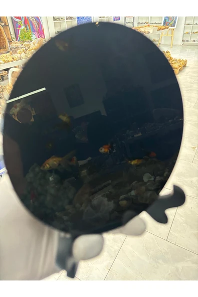 gemsartdeco Obsidyen Ayna Özel Tasarım ürün görseli 1